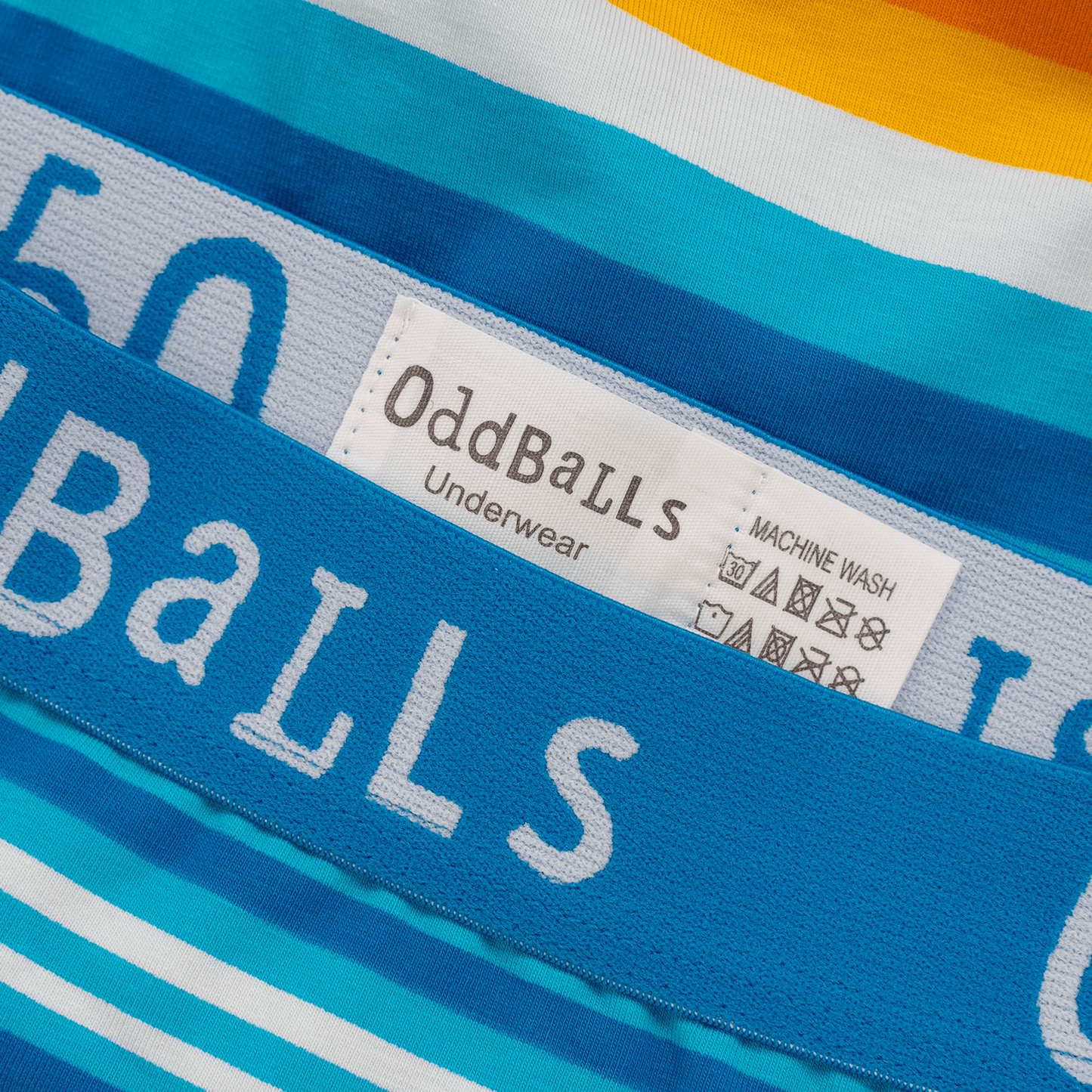 OddBalls Horizon - Mens Bamboo Boxer Shorts