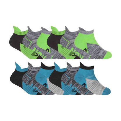 12 Pack Kids Space Dyed Breathable Trainer Liner Socks