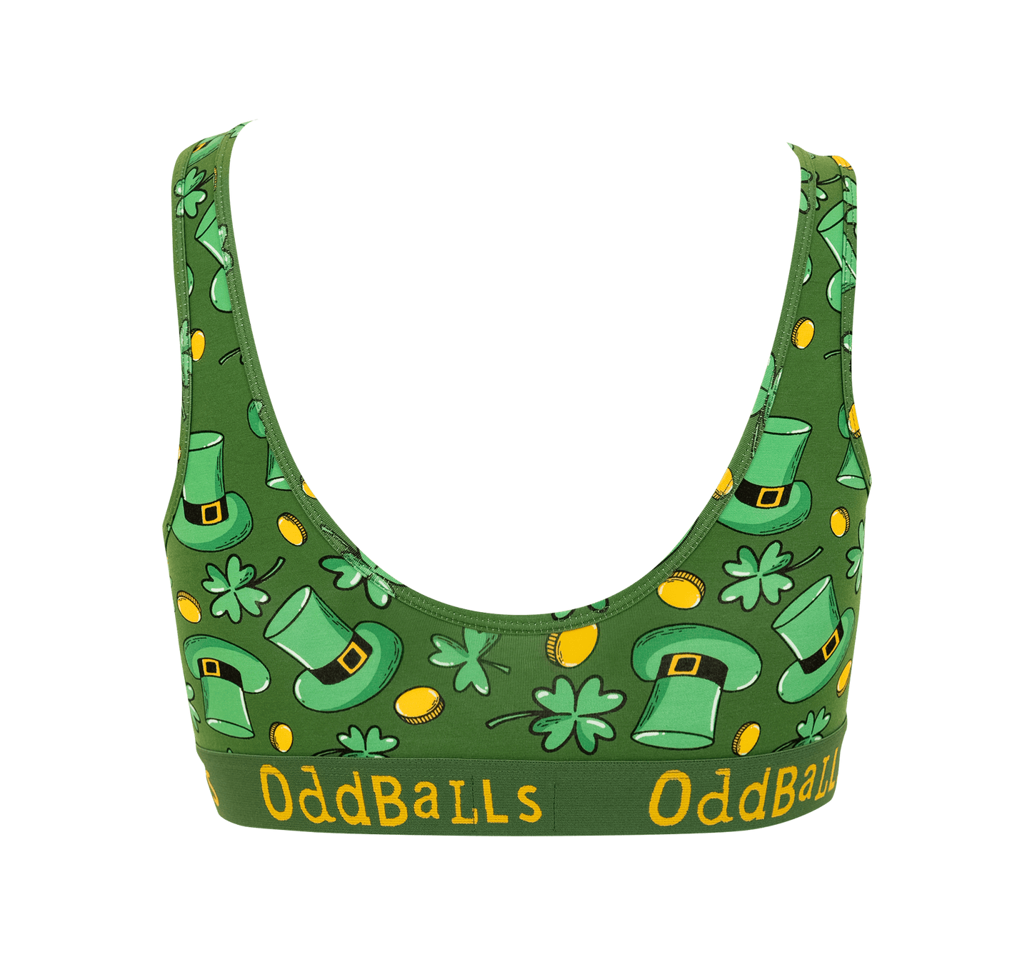 OddBalls Feeling Lucky - Ladies Bralette | St Patrick’s Day