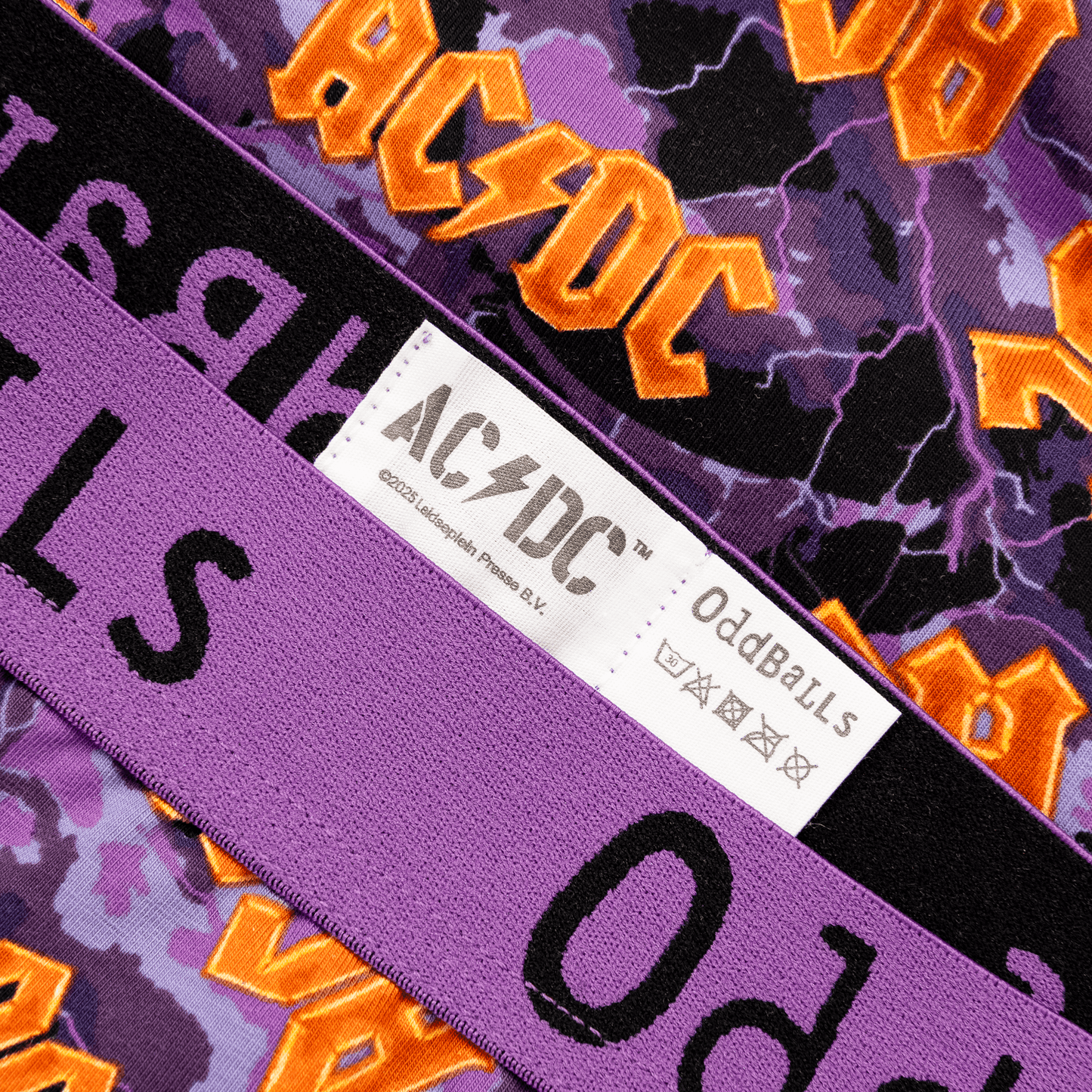 OddBalls AC/DC Thunderstruck - Mens Cotton Boxer Shorts