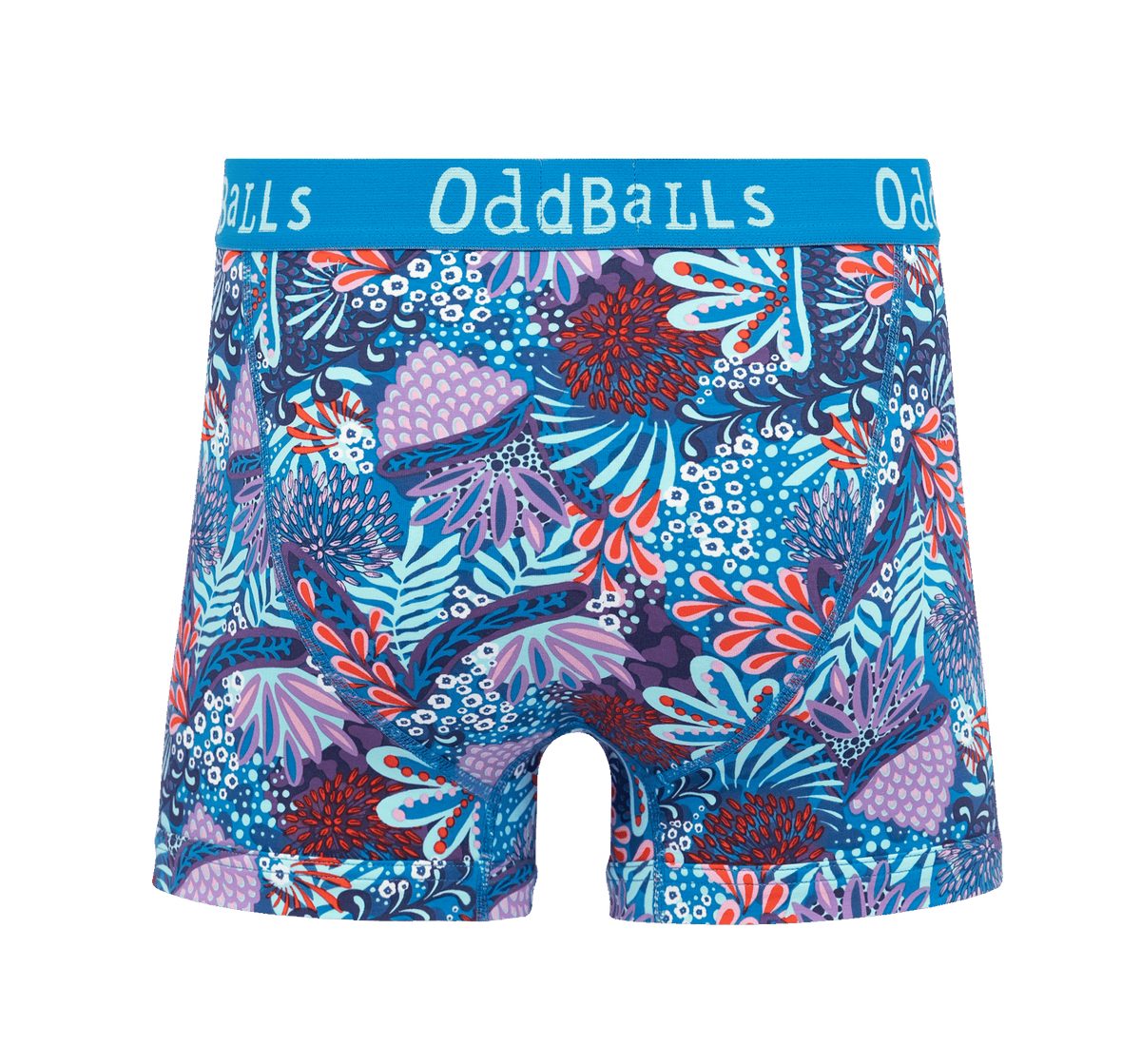OddBalls Coral - Mens Cotton Boxer Shorts