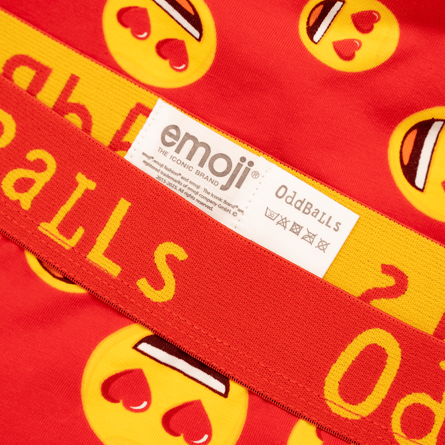 OddBalls Love Heart Eyes - Mens Cotton Boxer Shorts