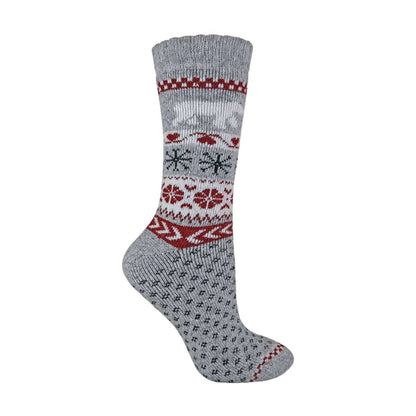 1 Pack Ladies Wool Christmas Novelty Socks
