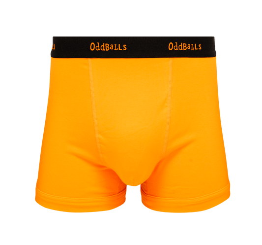 OddBalls Apricots - Mens Cotton Boxer Shorts