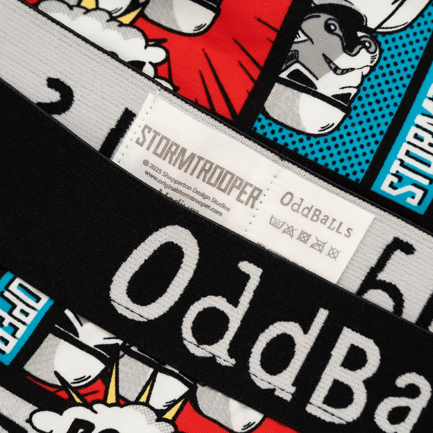OddBalls Original Stormtrooper Comic - Mens Boxer Shorts