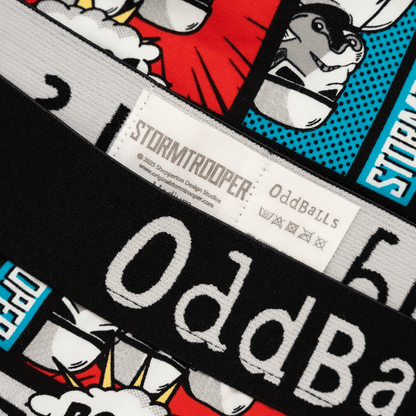 OddBalls Original Stormtrooper Comic - Mens Boxer Shorts