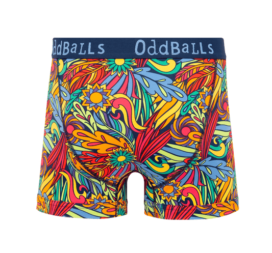 OddBalls Wilderness - Mens Cotton Boxer Shorts