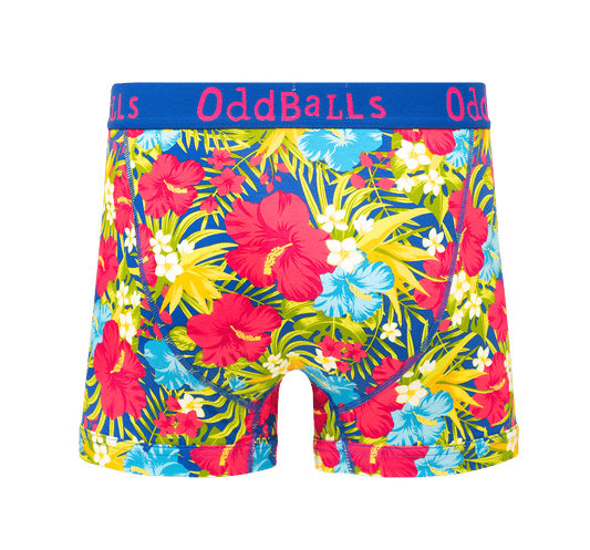 OddBalls Tiki - Mens Cotton Boxer Shorts
