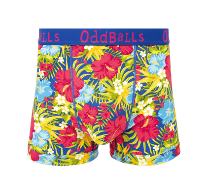 OddBalls Tiki - Mens Cotton Boxer Shorts