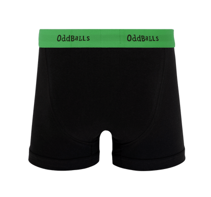 OddBalls Basic Bottoms Bundle - Mens Boxer Shorts 4 Pack
