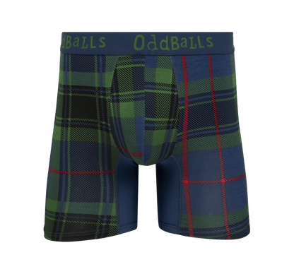 OddBalls Highlands - Mens Bamboo Boxer Shorts