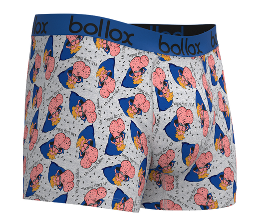 Bollox - Mr Lazy Bollox  - Men's Trunk - Bamboo & Cotton Blend (1Pack)