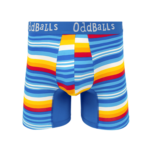 OddBalls Horizon - Mens Bamboo Boxer Shorts