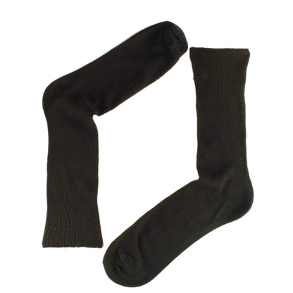 6 Pairs Men's Diabetic Wool Socks Non Elastic Loose Top Moisture Wicking Antibacterial Sustainable for Sensitive Skin by Sock Stack
