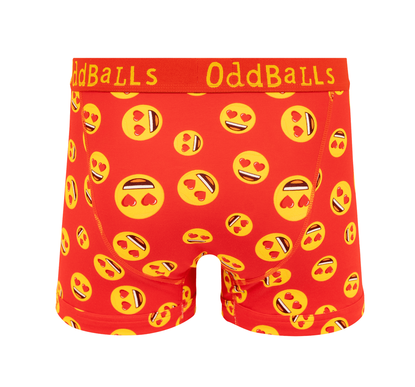 OddBalls Love Heart Eyes - Mens Cotton Boxer Shorts