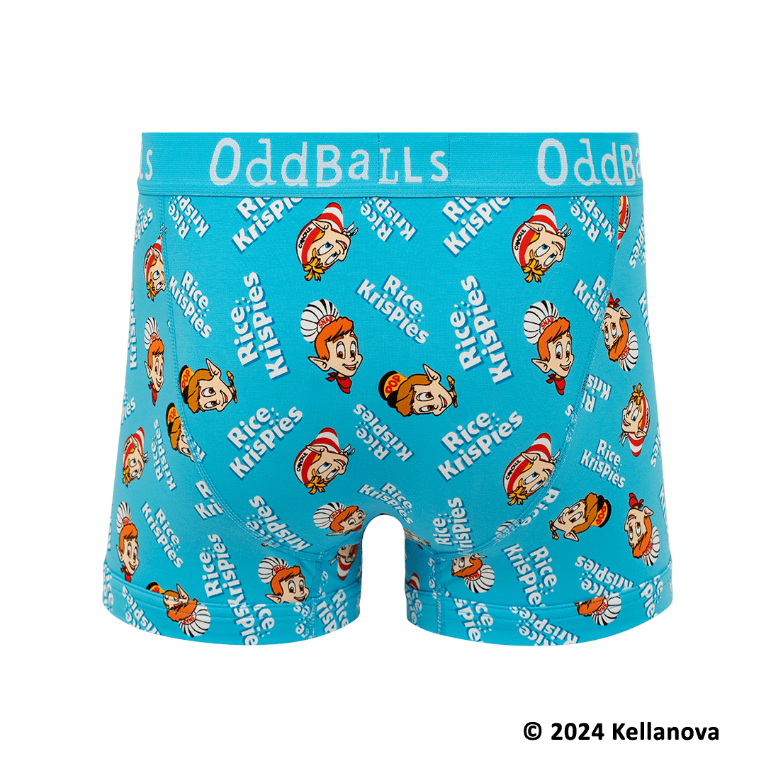 OddBalls Rice Krispies - Mens Cotton Boxer Shorts
