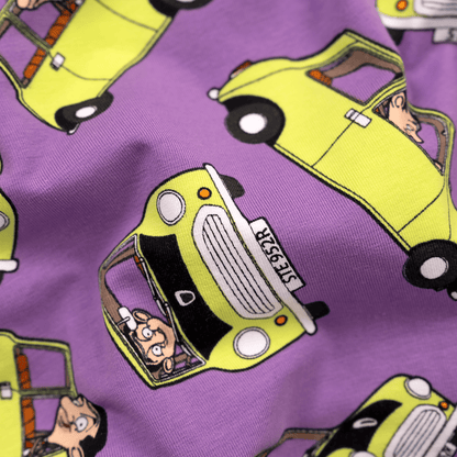 OddBalls Mr Bean Car - Mens Cotton Boxer Shorts