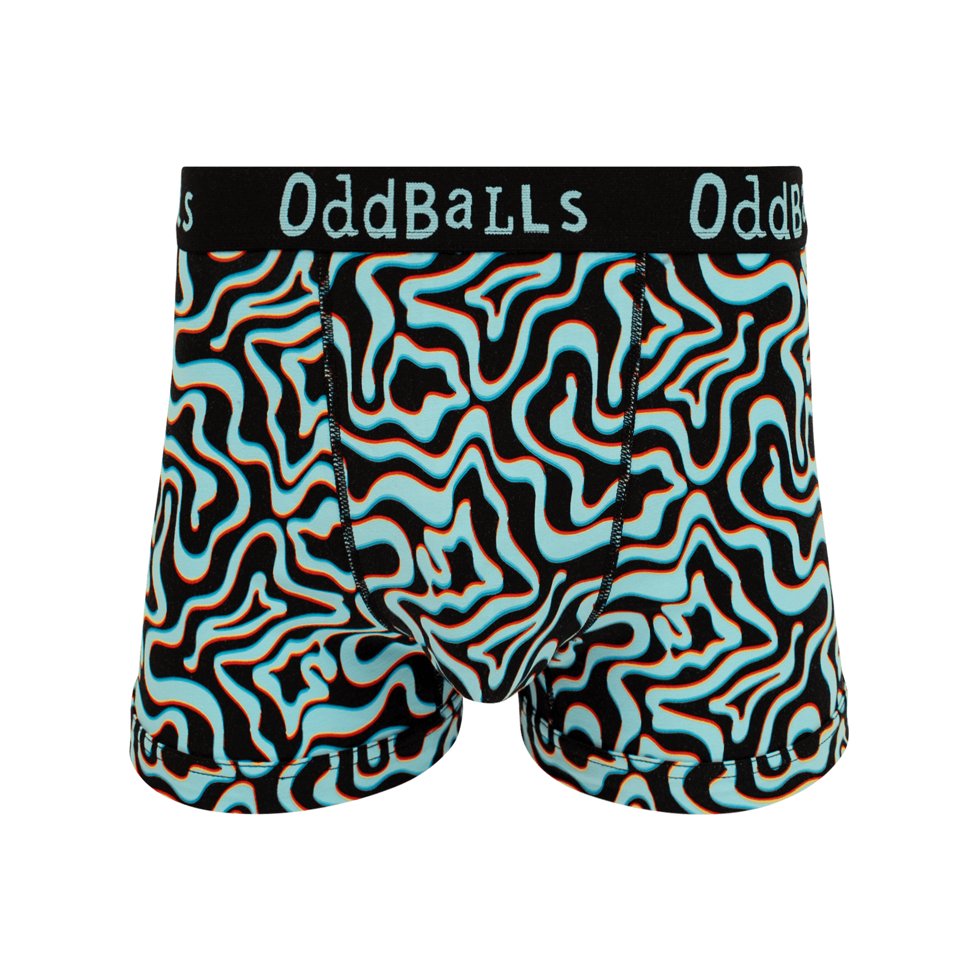Neon Lava - Mens Cotton Boxer Shorts OddBalls
