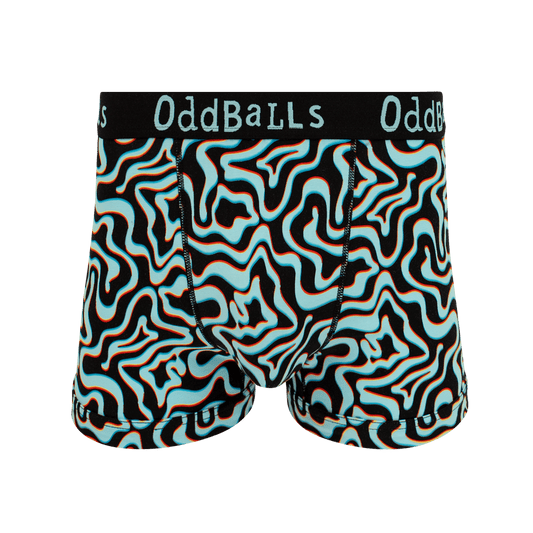 Neon Lava - Mens Cotton Boxer Shorts OddBalls