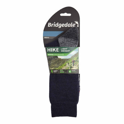 1 Pack Mens Hiking Lightweight Merino Wool Boot Socks