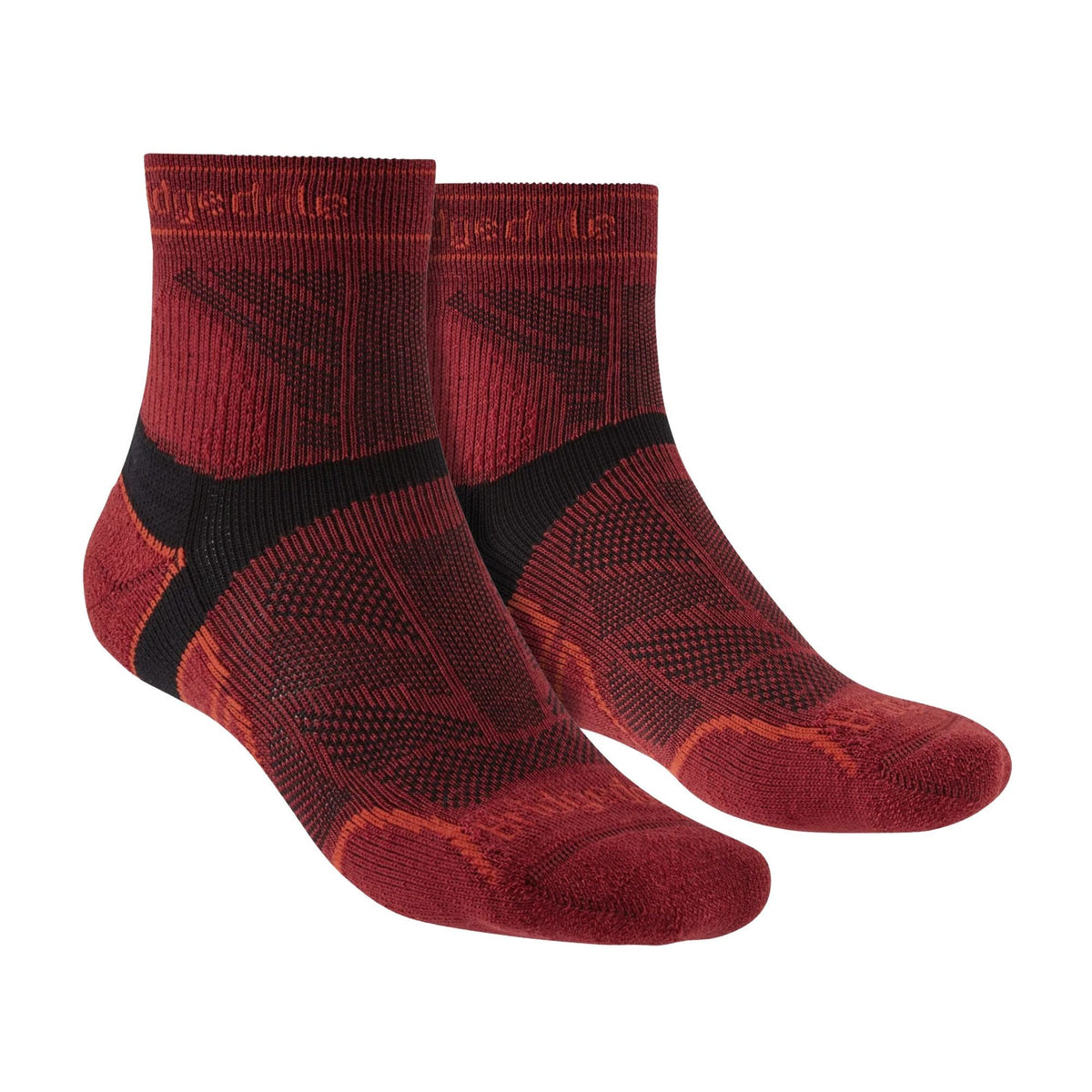 1 Pack Mens Trail Lightweight T2 Merino Wool 3/4 Sport Socks