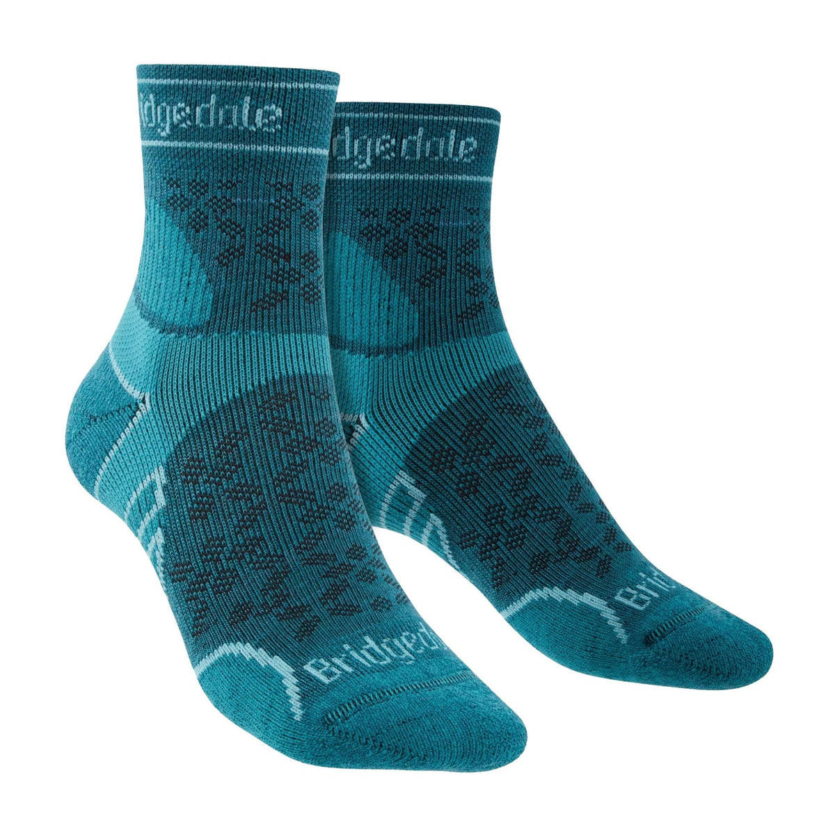 1 Pack Ladies Trail Lightweight T2 Merino Wool 3/4 Sport Socks