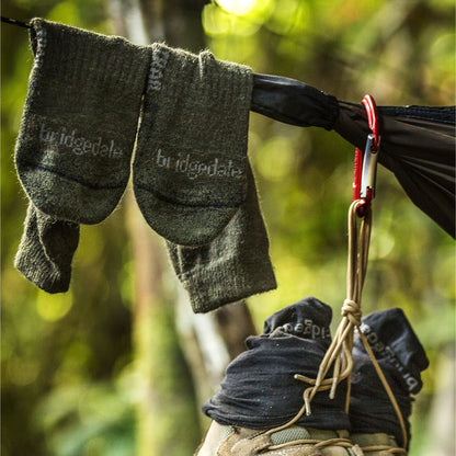 1 Pack Mens Hiking Midweight Merino Wool Boot Socks
