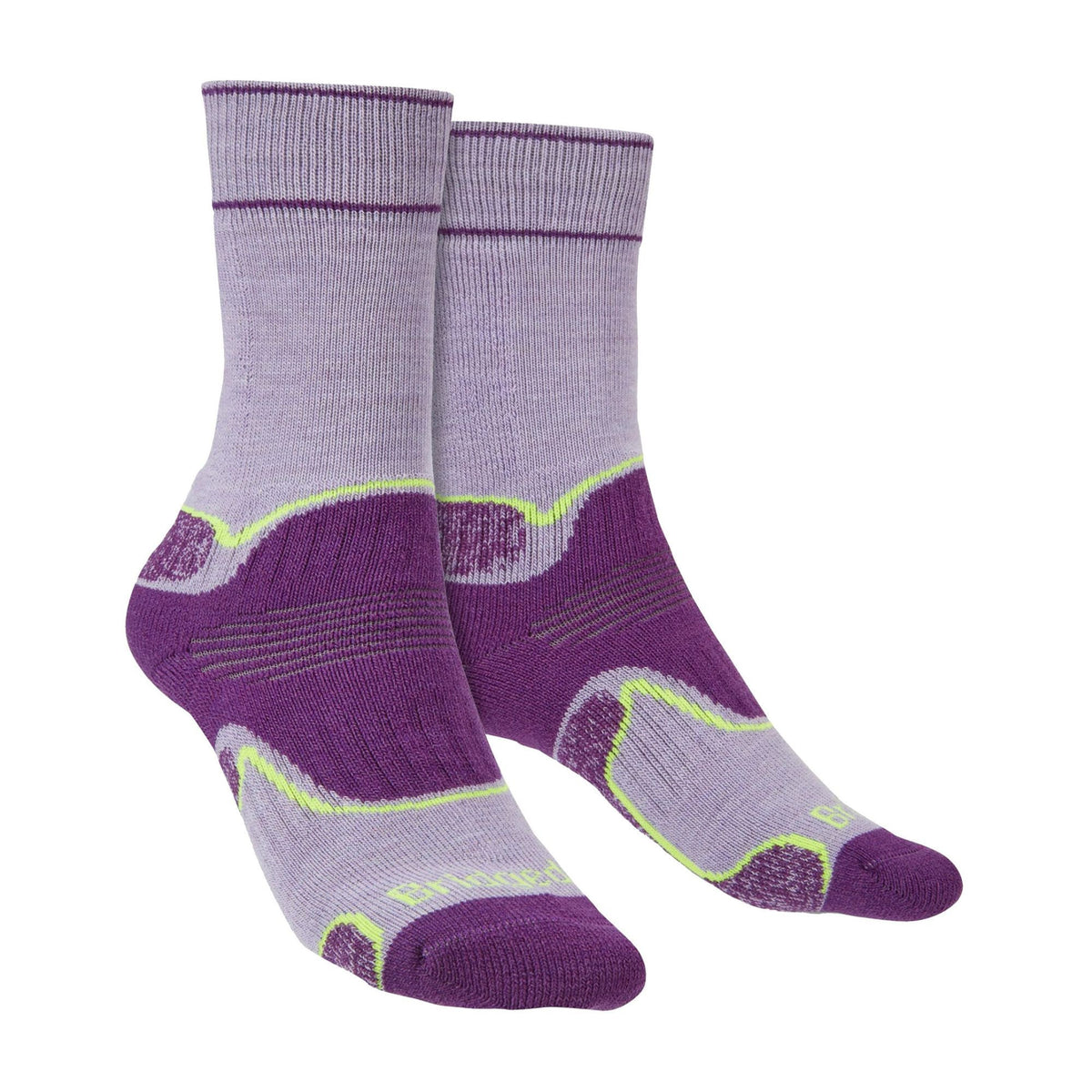 1 Pack Ladies Hiking Midweight Merino Wool Boot Socks