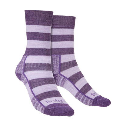 1 Pack Ladies Hiking Lightweight Merino Wool Boot Socks