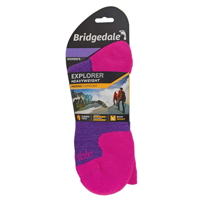 1 Pack Ladies Explorer Heavyweight Merino Wool Boot Socks