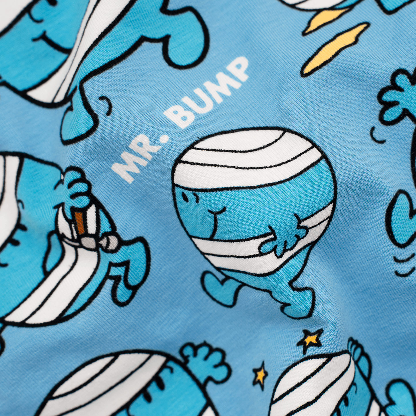 Mr Bump  - Mr Men - Mens Cotton Boxer Shorts