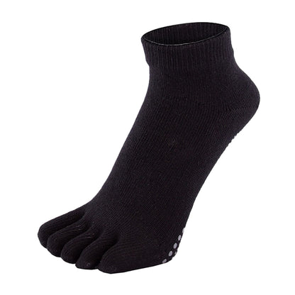 1 Pack Mens & Ladies Yoga / Pilates Anti Slip Low Cut Toe Socks