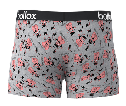 Bollox - Mr Clever Bollox  - Men's Trunk - Bamboo & Cotton Blend (1Pack)