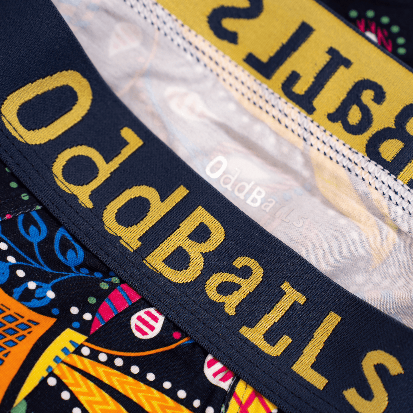 OddBalls Magic Garden - Mens Bamboo Boxer Shorts