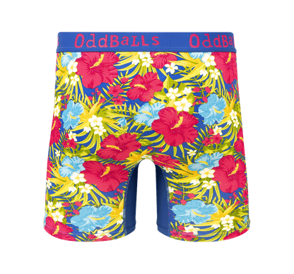 OddBalls Tiki - Mens Bamboo Boxer Shorts