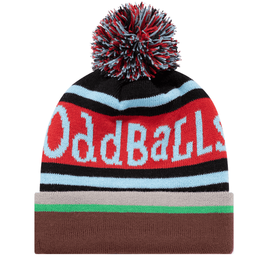 Black | Red | Sky | Grey | Brown - Bobble Hat OddBalls