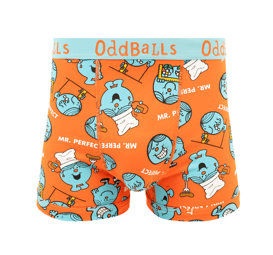 OddBalls Mr Perfect - Mens Cotton Boxer Shorts