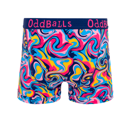 OddBalls Ripple - Mens Cotton Boxer Shorts