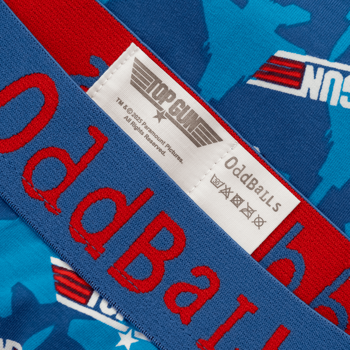 OddBalls Top Gun Planes - Mens Cotton Boxer Shorts