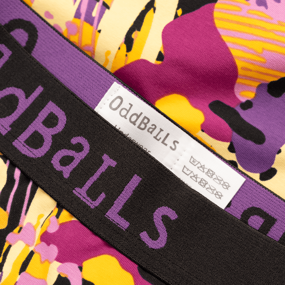 OddBalls Dirty Cheetah - Mens Cotton Boxer Shorts