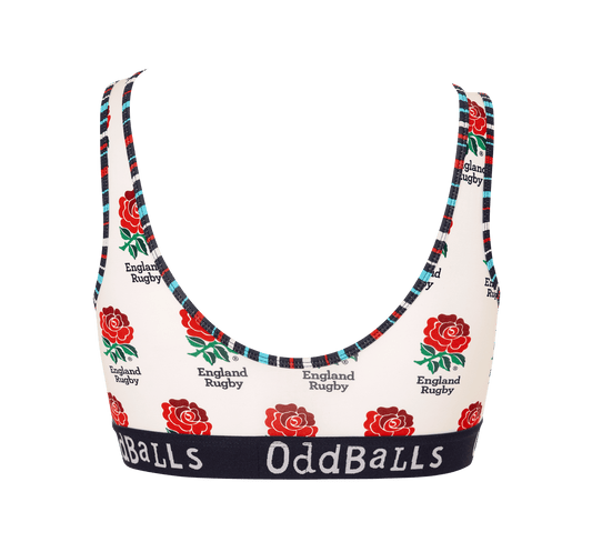 OddBalls England Rugby Union Home - Ladies Bralette