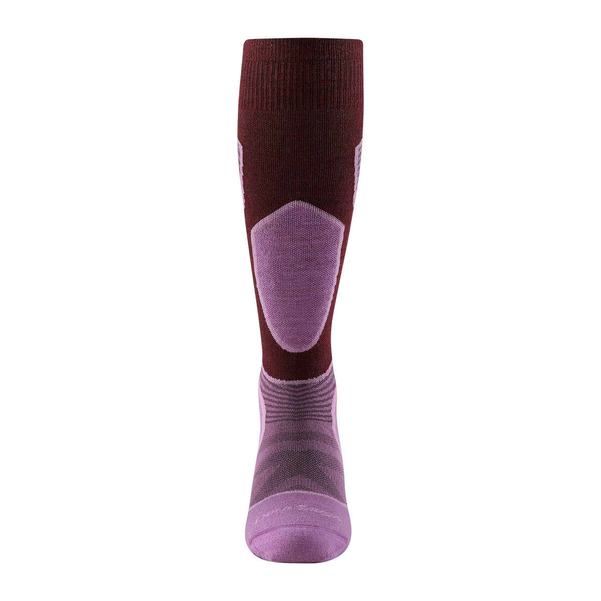 Ladies Over-the-Calf Lightweight Ski Snowboard Merino Cushioned Socks