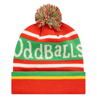 OddBalls Red | Green | White | Yellow - Bobble Hat