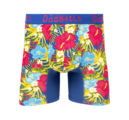 OddBalls Tiki - Mens Bamboo Boxer Shorts
