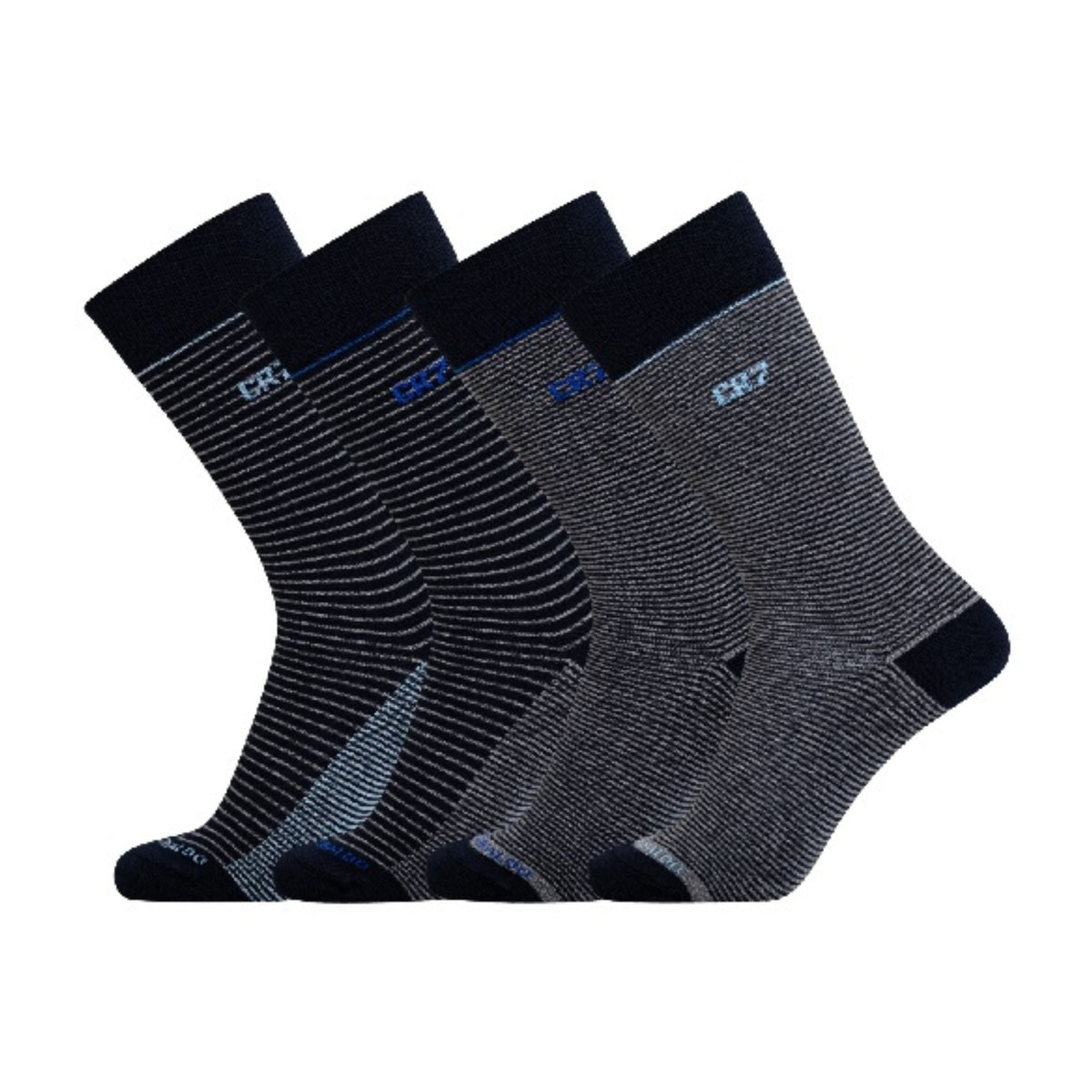4 Pack Mens Super Cosy Cotton Socks in a Gift Box