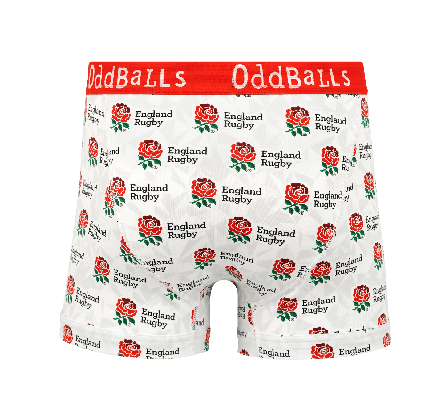 OddBalls England Rugby Union Home 25/26 - Mens Boxer Shorts