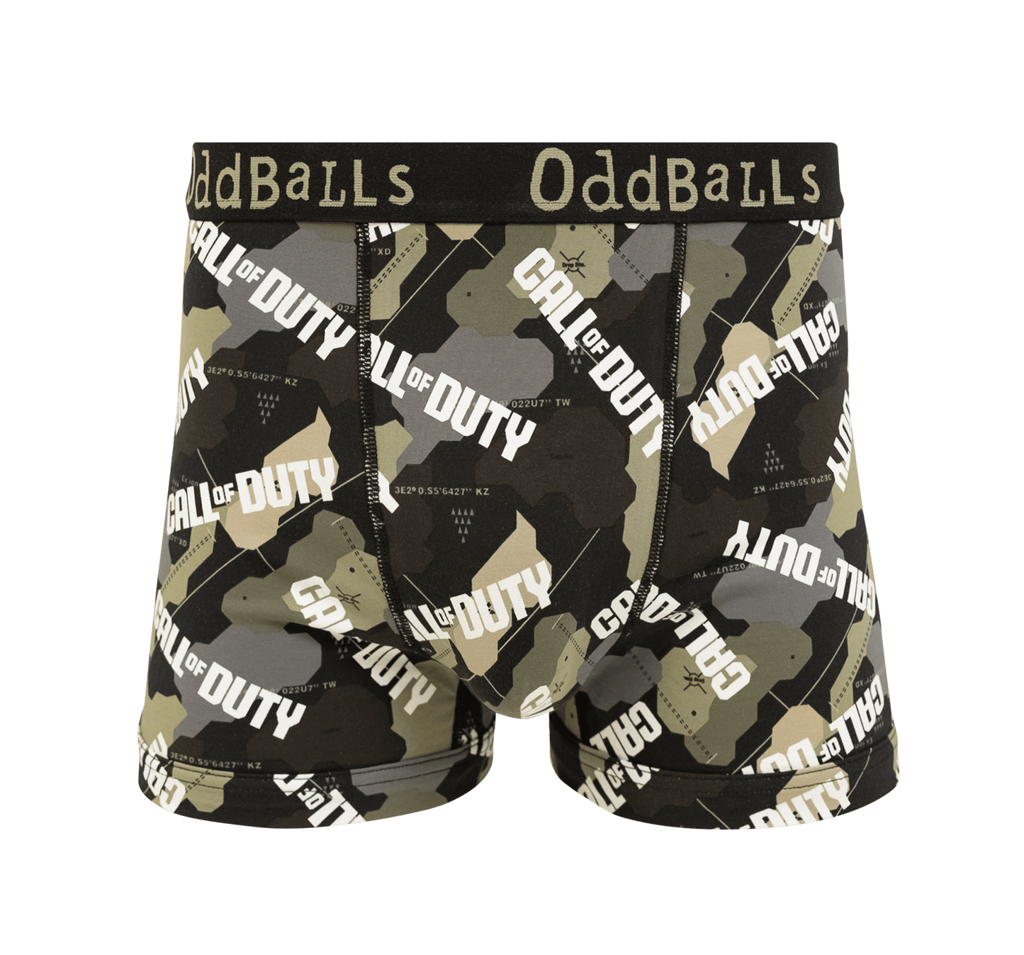 OddBalls Call of Duty Camo - Mens Cotton Boxer Shorts