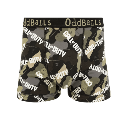 OddBalls Call of Duty Camo - Mens Cotton Boxer Shorts