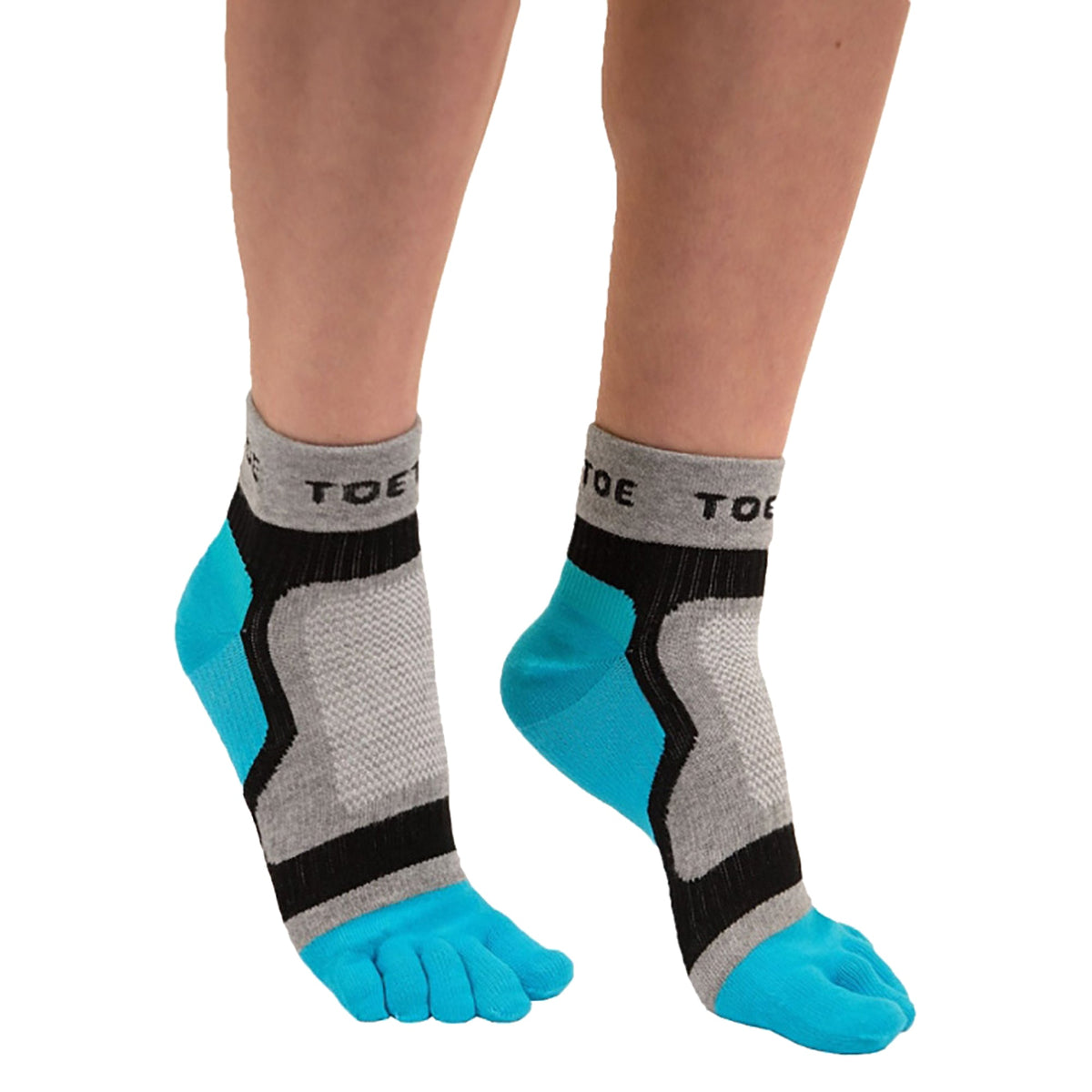 1 Pack Mens & Ladies Sports Light Runner Low Cut Toe Socks