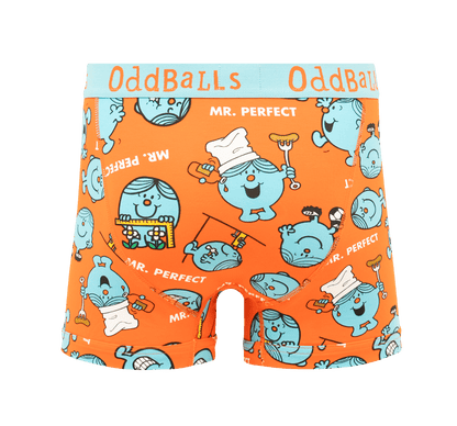 OddBalls Mr Perfect - Mens Cotton Boxer Shorts